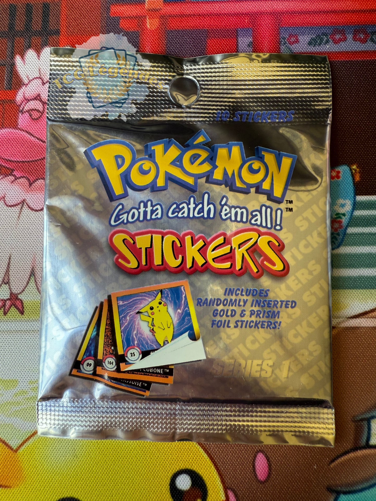 Booster Stickers Pokémon Artbox Série 1