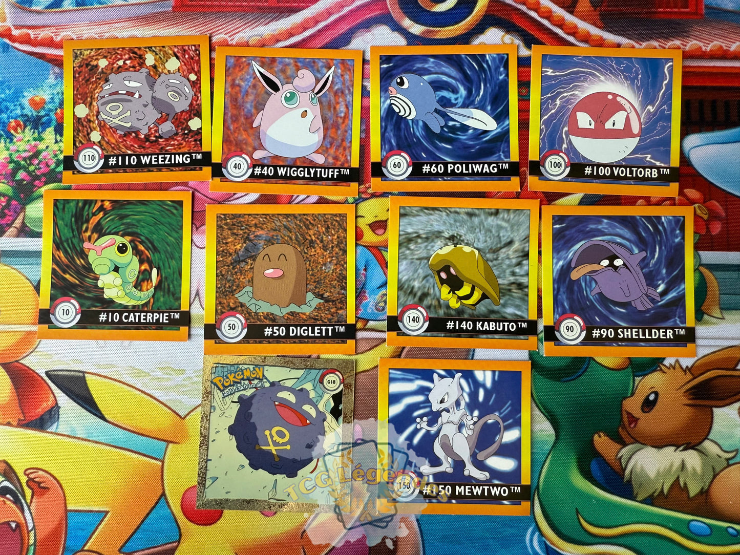 Booster Stickers Pokémon Artbox Série 1