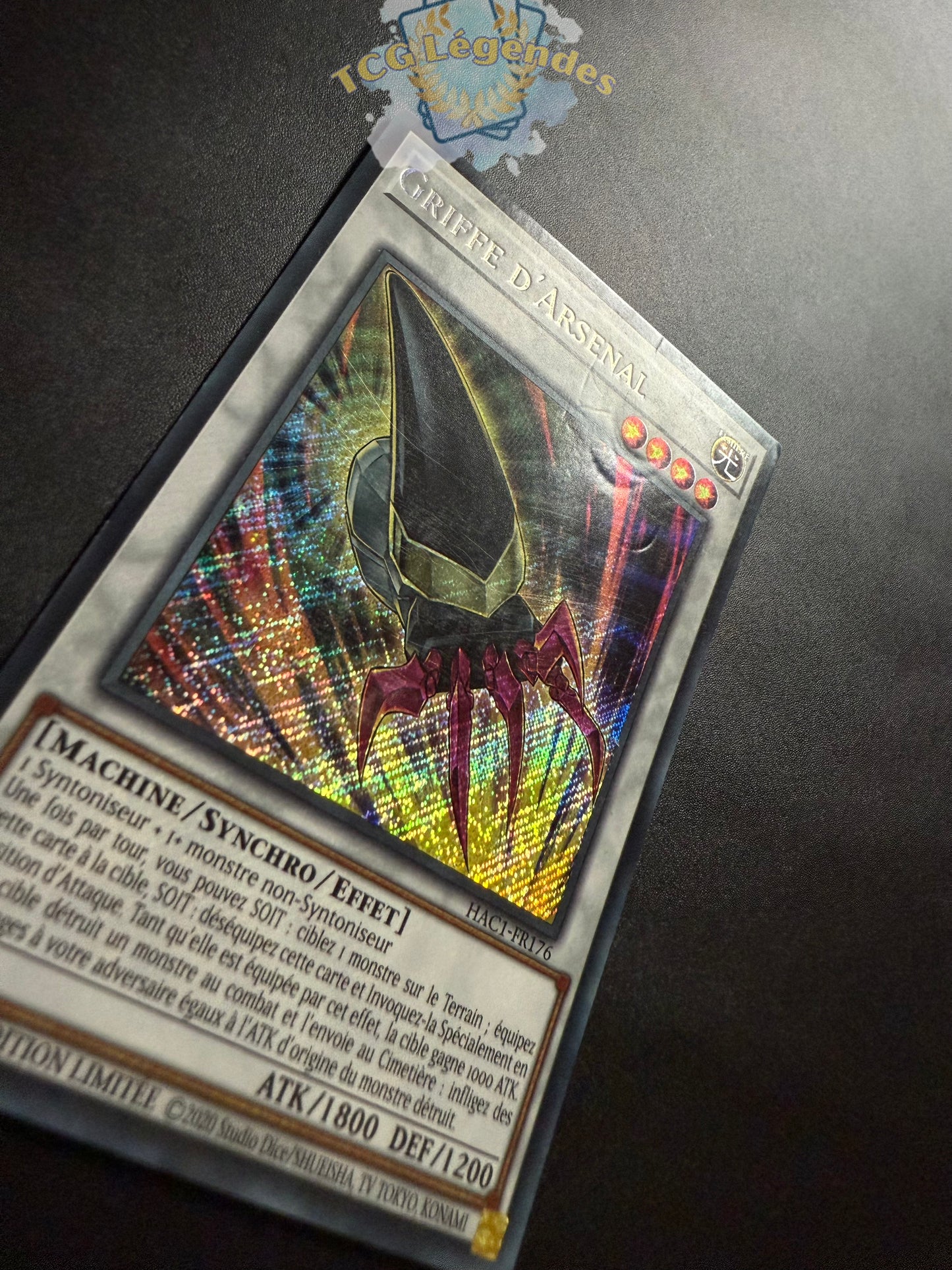 Griffe D'Arsenal HAC1-FR176 Secret Rare