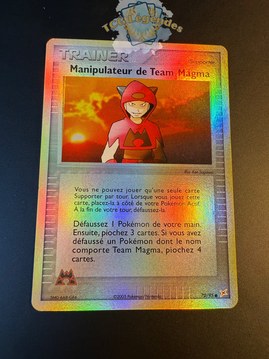 Manipulateur de Team Magma 70/95