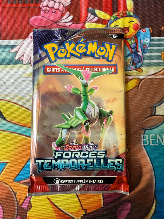 Booster scellé Forces Temporelles Illustration Vert-De-Fer