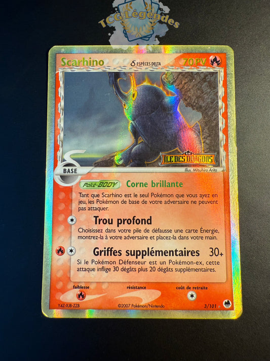 Scarhino 3/101 Holo Reverse