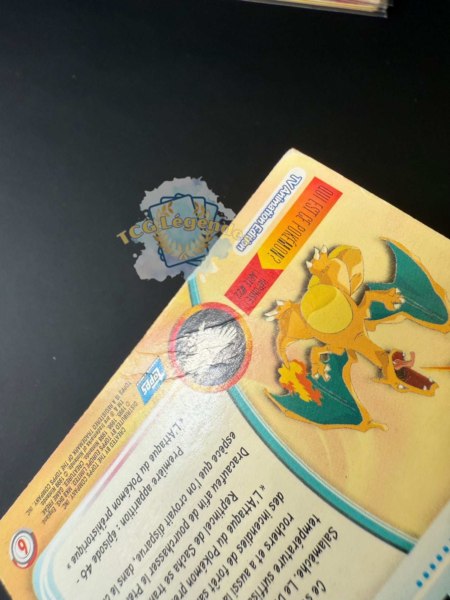 Dracaufeu Holographique Topps 06