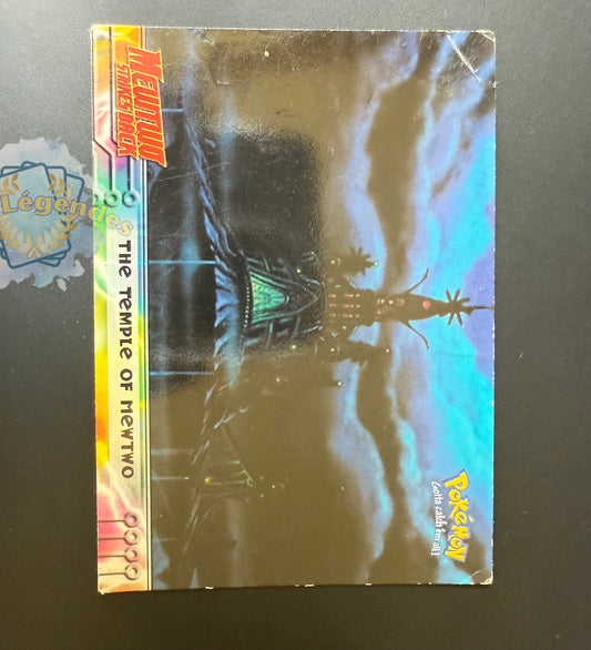 The temple of Mewtwo Topps 18