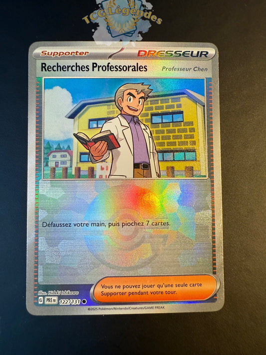 Recherches Professorales Pr.Chen Reverse Pokéball 122/131