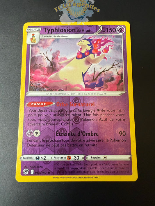 Typhlosion de Hisui Reverse 052/189