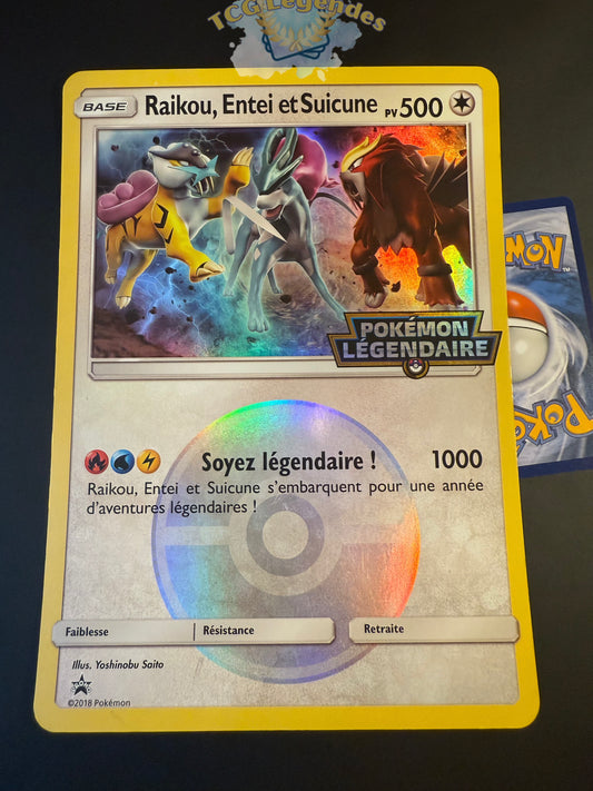 Raikou Entei et Suicune Jumbo Promo SL