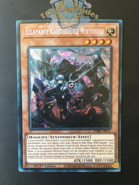 Éclatante Cartésia, La Vertueuse DABL-FR011 Secret Rare