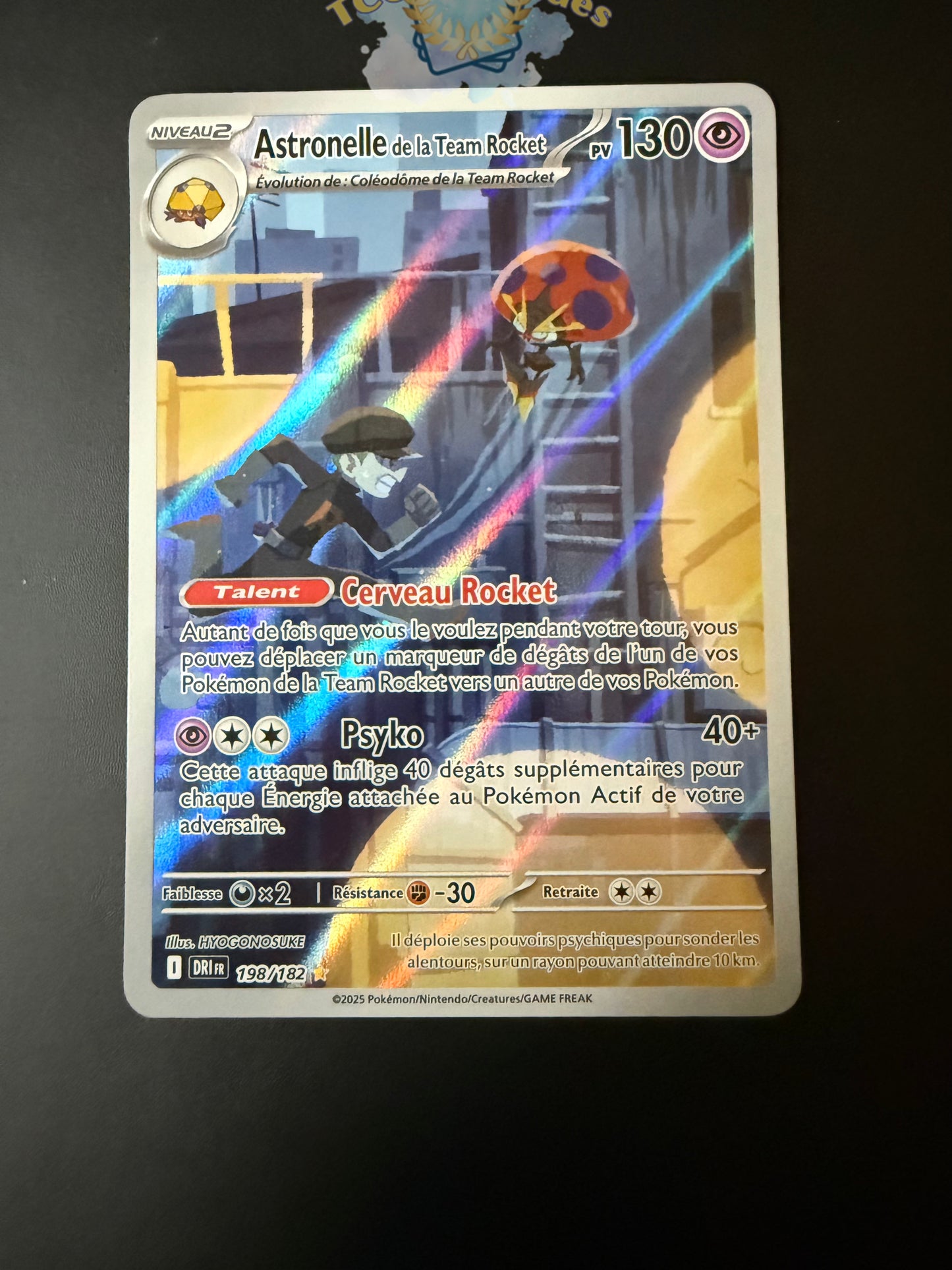 Astronelle de la Team Rocket 198/182