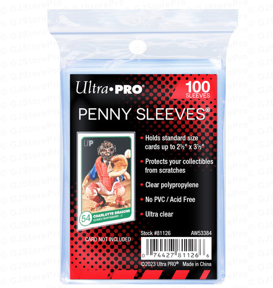Sleeves - Ultra Pro - Standard x100 - Penny Sleeves Transparent