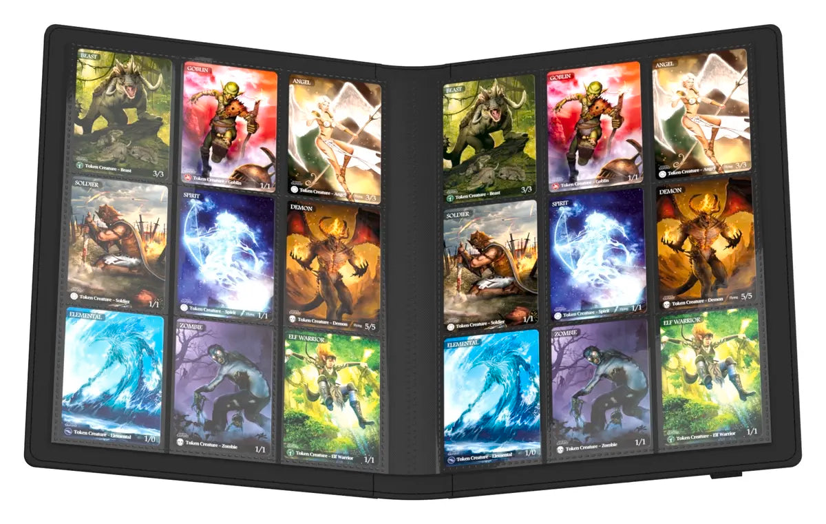 Ultimate Guard - Portfolio A4 18-Pocket - FlexXfolio Xenoskin - Noir 360