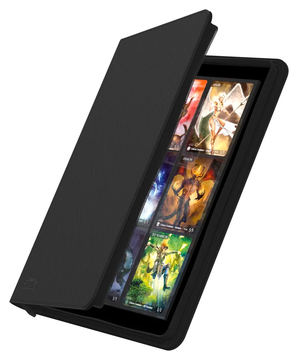 Portfolio Ultimate Guard - A4 18-Pocket Zipfolio Xenoskin - Noir 360