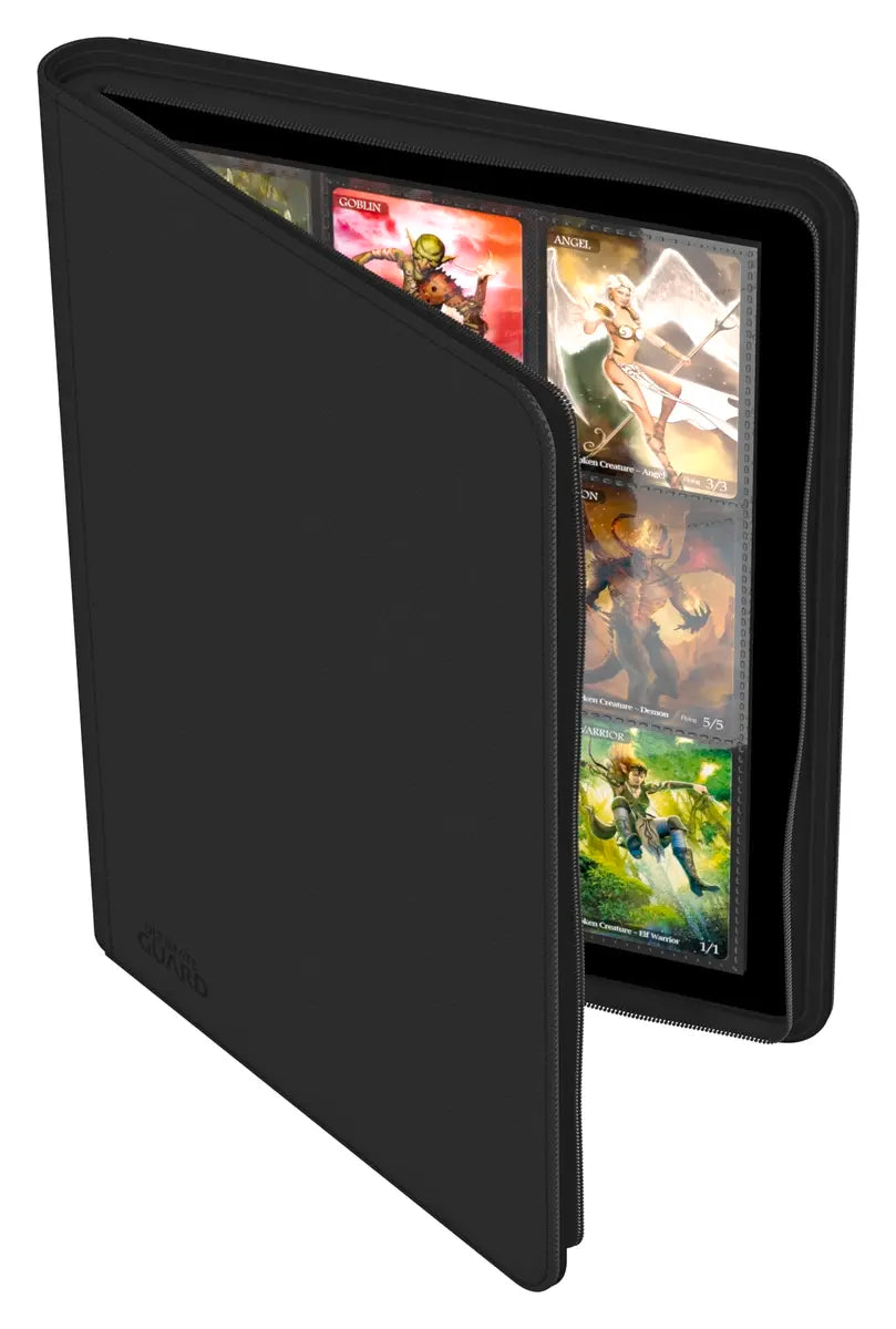 Portfolio Ultimate Guard - A4 18-Pocket Zipfolio Xenoskin - Noir 360