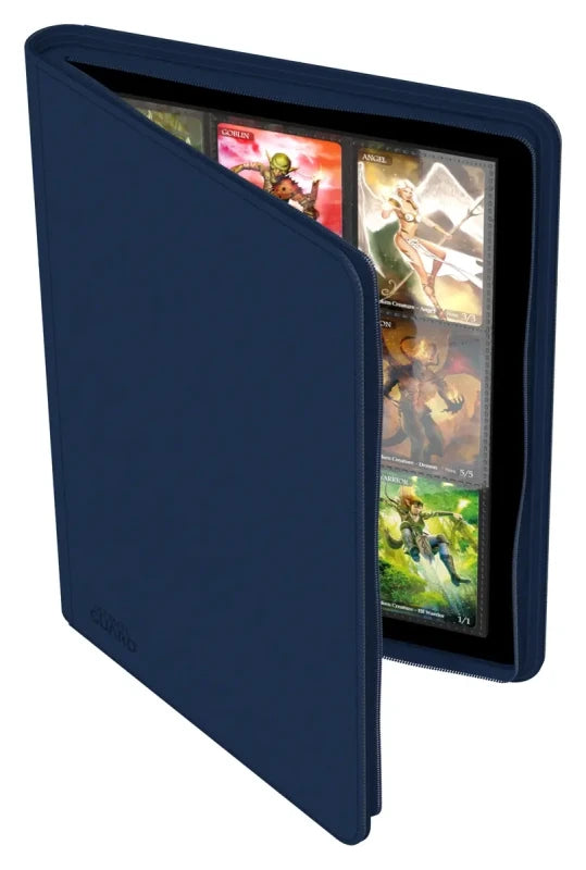 Portfolio Ultimate Guard - A4 18-Pocket Zipfolio Xenoskin - Bleu 360