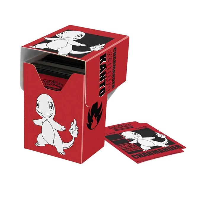 Ultra Pro - Deck Box Pokémon Salamèche / Charmander Kanto Full View