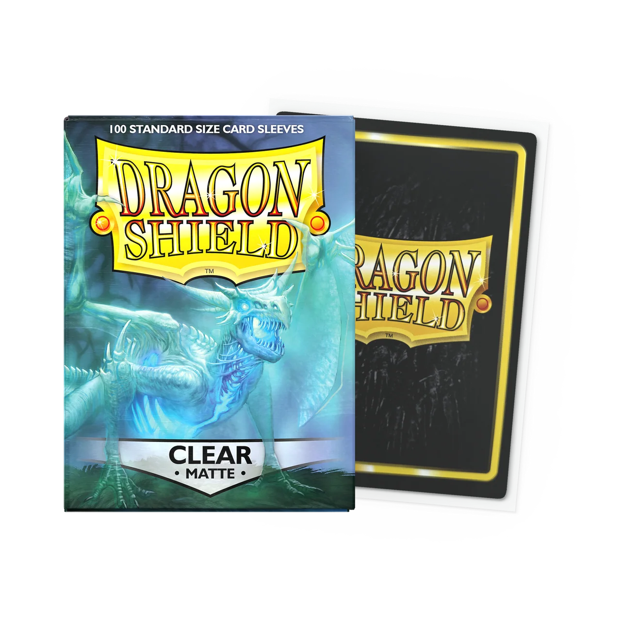 Dragon Shield Clear Matte - 100 Sleeves Standard Transparent