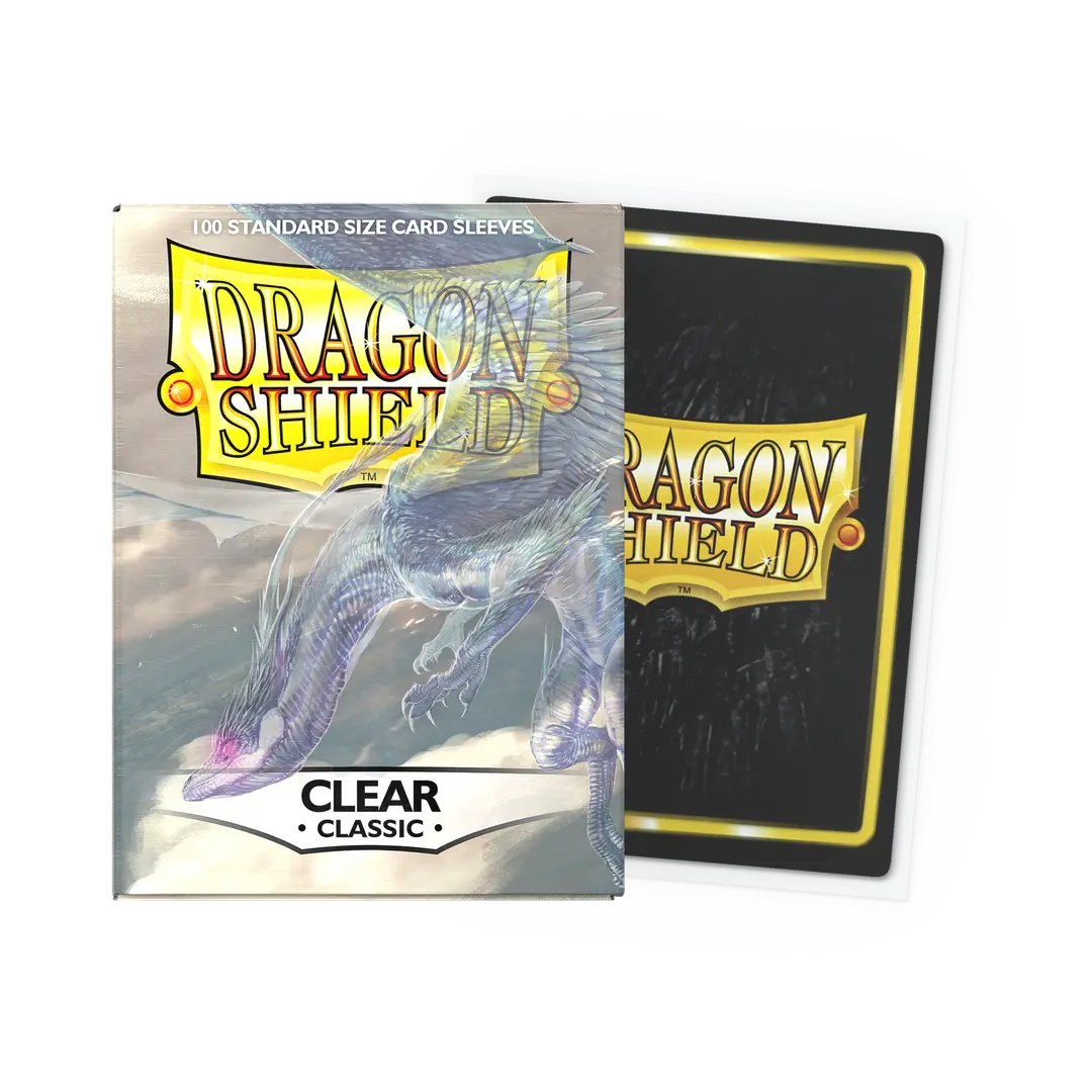 Sleeves - Dragon Shield - Standard x100 Transparent Clear Classic
