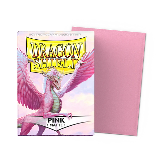 Dragon Shield Pink Matte - 100 Sleeves Standard Rose