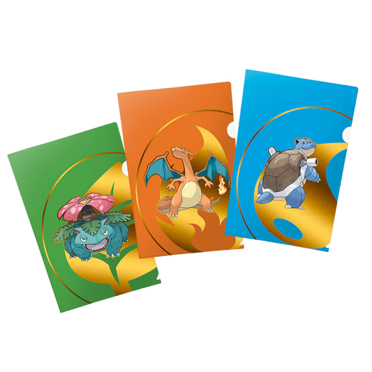 Ultra Pro - 3-pack Tournament Folio Pokémon - Dracaufeu, Tortank et Florizarre