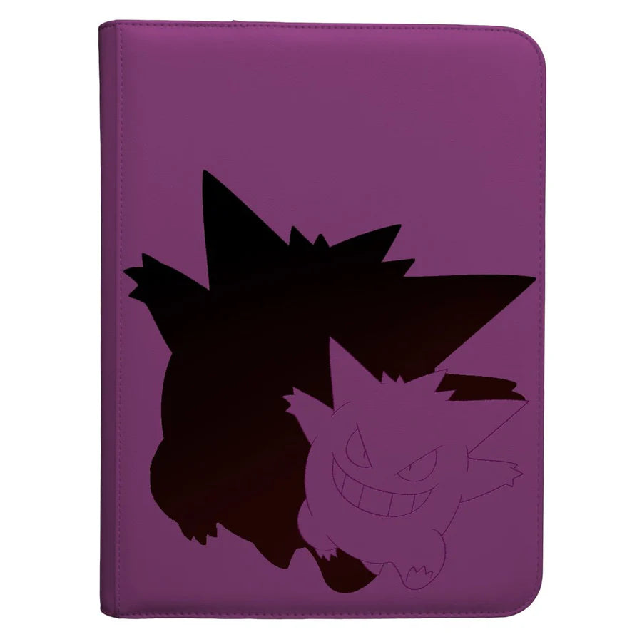 Ultra Pro - Premium Pro-Binder 9 cases Pokémon Fermeture Zip - Elite Series: Ectoplasma / Gengar
