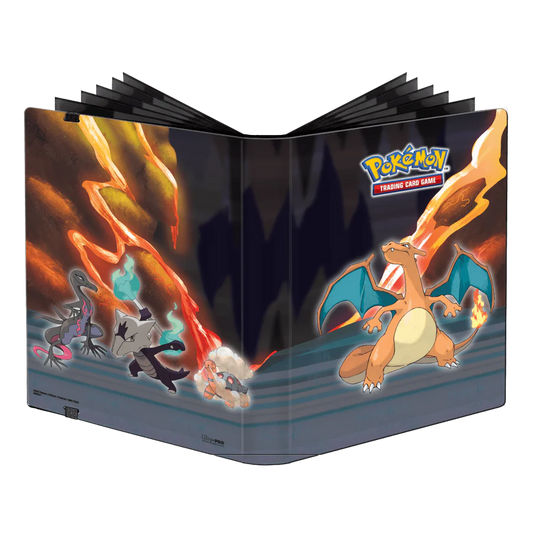 Portfolio Ultra-Pro 9 cases - Pro-Binder - Series Scorching Summit - Dracaufeu & Ossatueur d’Alola