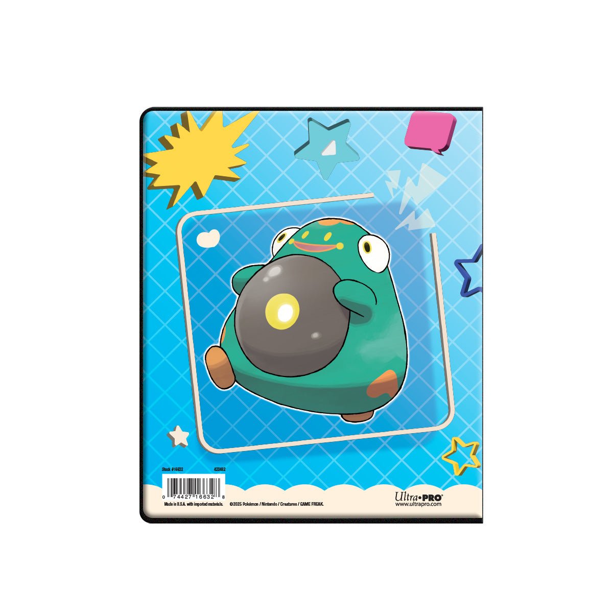 Portfolio A5 Pokémon - Iono et Ampibidou - 4 Cases