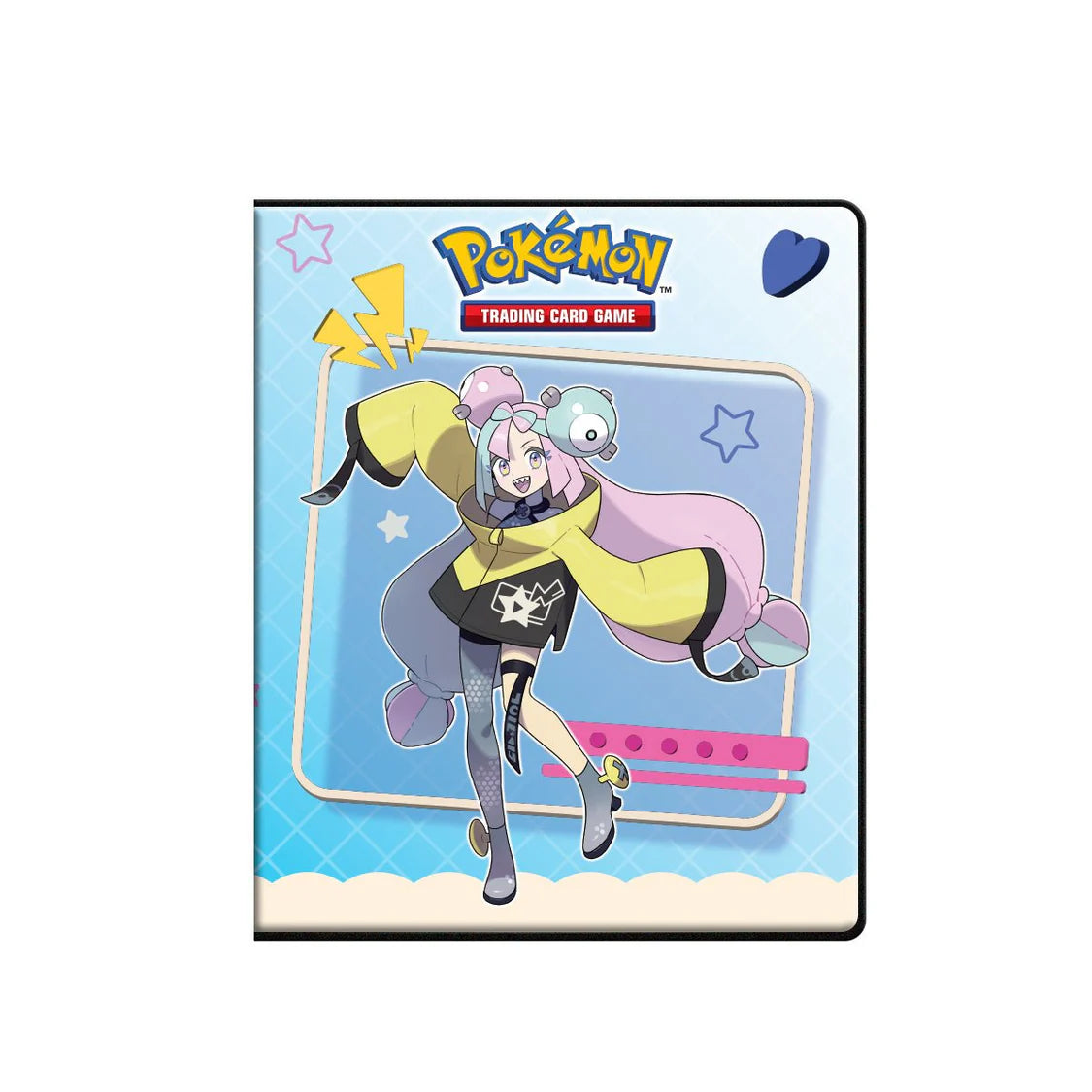 Portfolio A5 Pokémon - Iono et Ampibidou - 4 Cases