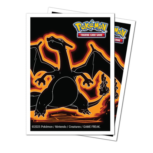 Ultra Pro - 105 protège-cartes standard APEX Pokémon - Neon Kanto : Dracaufeu