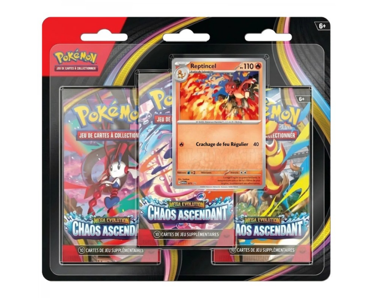 Tripack ME04 Chaos Ascendant - Illustration Reptincel