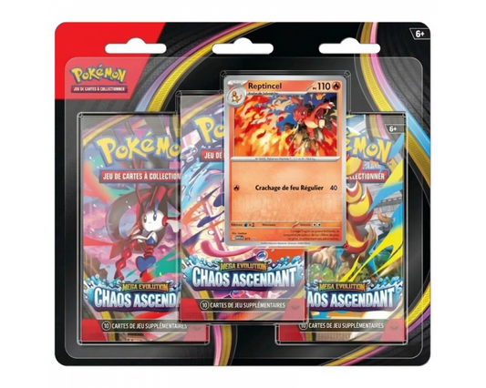Tripack ME04 Chaos Ascendant - Illustration Reptincel