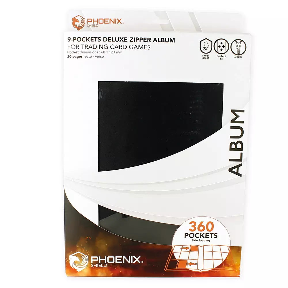 Portfolio Phoenix Shield 9 Cases - Premium Zip - Noir