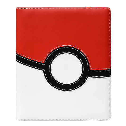 Portfolio Ultra-Pro Pokémon 9 case binder premium similicuir PokéBall