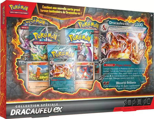 Coffret 5 boosters Collection Spéciale - Dracaufeu EX
