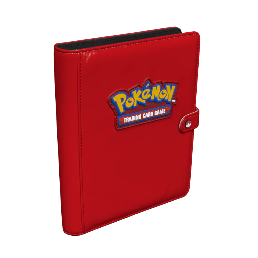 Ultra Pro - Portfolio Pokémon - Premium Red Snap Binder avec bouton pression Poké Ball