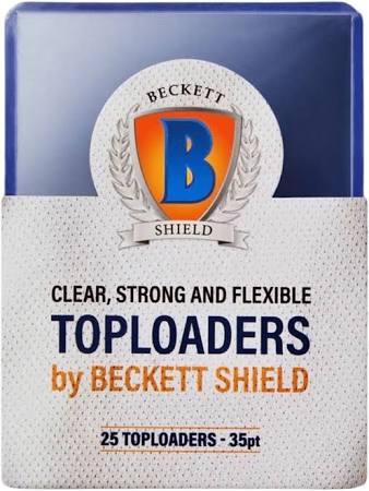 Toploader x25 35pt - Beckett Shield - Regular