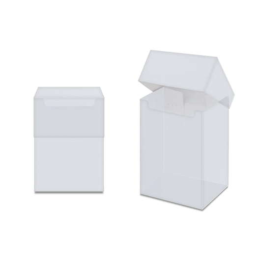 Deck Box Solid 80+ - Ultra Pro - Transparent