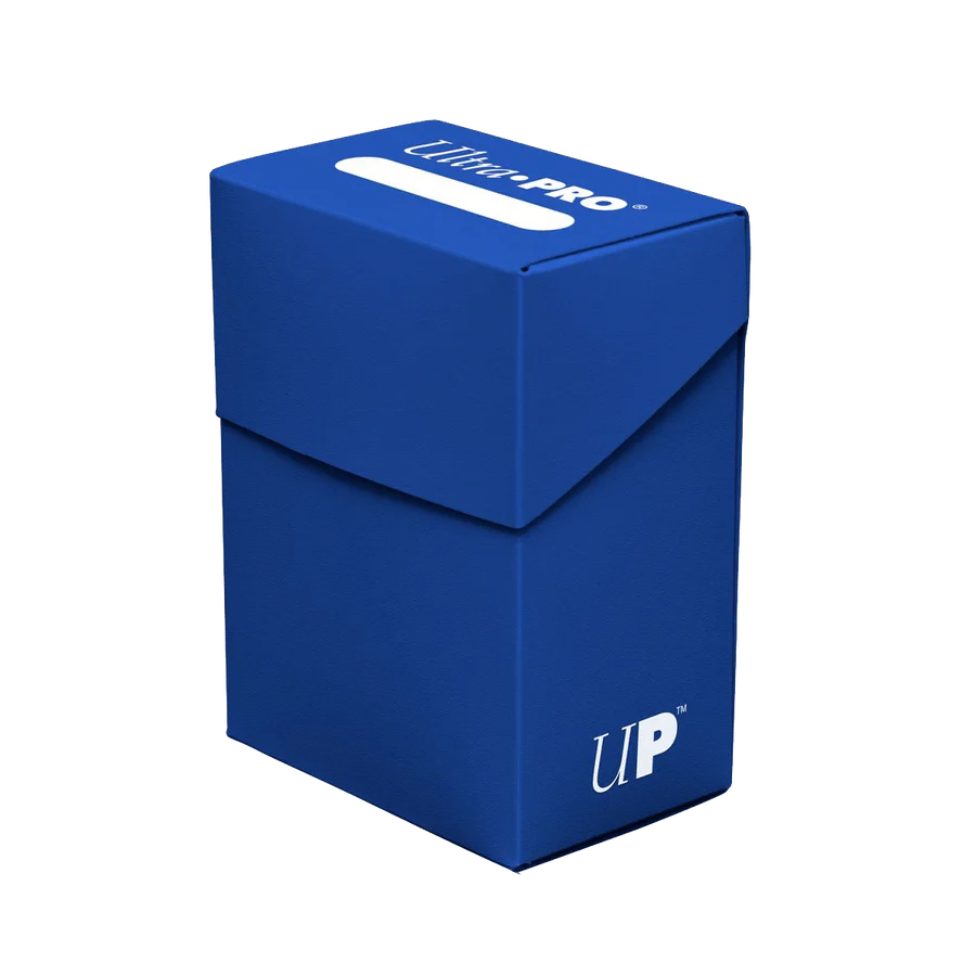 Deck Box Solid 80+ - Ultra Pro - Bleu