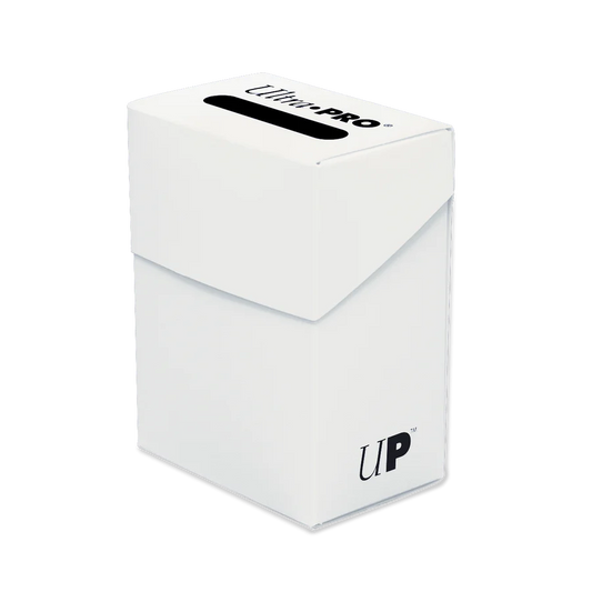 Deck Box Solid 80+ - Ultra Pro - Blanche
