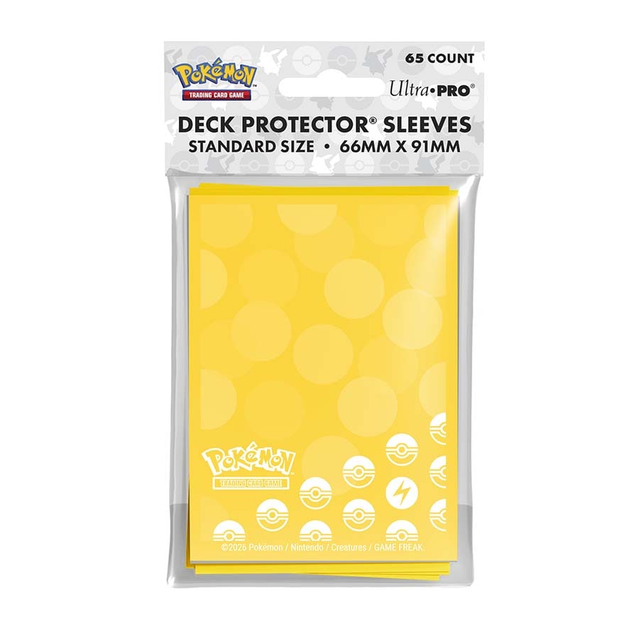 65 protège-cartes Pokémon Énergie Électrique - Ultra-Pro